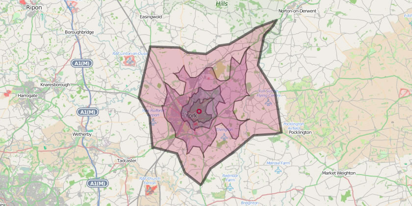 Isochrone Map Api Web Service